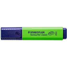 Marcador fluorescente Staedtler Textsurfer Classic 364 - Ponta chanfrada - Espessura da linha 1-5 mm - Tinta à base de água - Ve