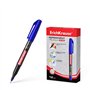 Marcador permanente Erichkrause FP-50 - Ponta fina de 0,6 mm - Resistente à luz e à água - Azul