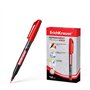Marcador permanente Erichkrause FP-50 - Ponta fina de 0,6 mm - Resistente à luz e à água - Vermelho
