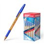 Caneta esferográfica Erichkrause R-301 Amber Stick&Grip, ponta de 0,7 mm, traço de 0,35 mm, área de apoio emborrachada, tinta de