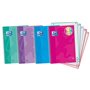 Caderno espiral Oxford Europeanbook 5, formato A4+, quadriculado 5x5mm - 120 folhas - capa extra dura com acabamento brilhante -