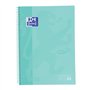 Caderno Oxford School Touch Europeanbook 1 A4+ 80 Folhas Quadriculadas 5x5mm - Capa Extra Dura - Cor Menta Gelo
