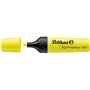 Marcador de texto Pelikan Textmarker 490 - À base de água - 3 espessuras de traço - Amarelo fluorescente