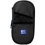 Estojo expansível Oxford B-Max - 1 compartimento grande - 2 bolsos externos - Feito de material reciclado - Preto