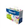 Conjunto de 6 tintas têmpera Pelikan - 40ml - Pincel de pelo de pônei nº 4 - Consistência cremosa - Cores sortidas