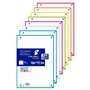 Papel Oxford para recarga com 160 folhas, 4 furos - Formato A4 - Quadriculado 5x5 - Antitransparência - Digitalização de texto c