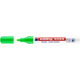 Marcador de giz líquido Edding 4095 - Ponta redonda - Espessura da linha entre 2 e 3 mm - Odor neutro - Cor verde clara