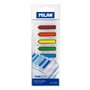 Bloco de Marcadores de Página Milan com 120 unidades - Plástico - Inclui Régua - Cores Transparentes Sortidas - Medidas: 13 mm x
