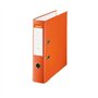 Pasta de arquivo Esselte com alavanca - Formato A4 - Lombada de 75 mm - Capacidade para 500 folhas - Laranja