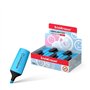 Erichkrause Visioline Mini Fluorescente - Ponta Chanfrada - Espessura da Linha 0,6 a 5,2 mm - Azul