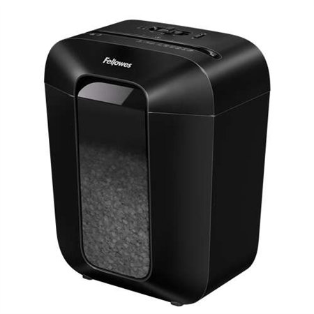 Triturador de Papel Manual Fellowes LX41 Mini-Cut P-4 - Tritura até 11 folhas - Cesto de 17L - Preto