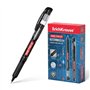 Caneta de tinta gel Erichkrause Metrix - Ponta de 0,5 mm - Empunhadura emborrachada - Tampa com clipe - Secagem rápida - Preta