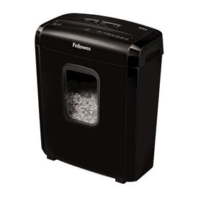 Triturador de Papel Manual Fellowes 6M Mini-Cut P-4 - Tritura até 6 folhas - Cesto de 13L - Preto