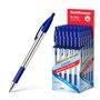 Caneta esferográfica retrátil Erichkrause R-301 Classic Matic&Grip, ponta de 1,0 mm - largura da linha de 0,5 mm - empunhadura e