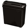Triturador de Papel Manual Fellowes P-25S com Corte em Tiras - Tritura até 5 Folhas - Cesto de 11L - Preto
