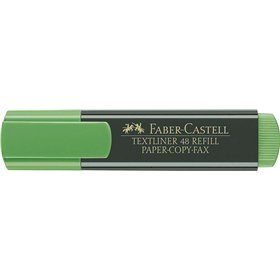 Caneta Marcadora Fluorescente Faber-Castell Textliner 48 - Ponta Chanfrada - Espessura da Linha entre 1,2 mm e 5 mm - Tinta à Ba