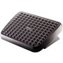 Apoio para os pés ergonômico e ajustável Fellowes - Superfície com função de massagem - 2 ajustes de altura - Preto