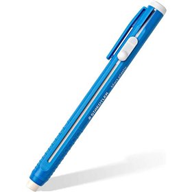 Suporte para borracha Staedtler Mars Plastic 528 50 em formato de lápis - Com deslizador para borracha - Livre de ftalatos e lát