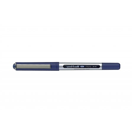 Caneta de tinta líquida Uni-ball Eye Micro UB-150 - Ponta esferográfica de 0,5 mm - Tinta à prova d'água e resistente à luz - Si