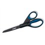 Tesoura de escritório Dahle 54308 em aço temperado com titânio, 20 cm - Revestimento de titânio - Revestimento antiaderente - Ca