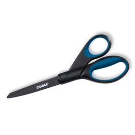 Tesoura de escritório Dahle 54308 em aço temperado com titânio, 20 cm - Revestimento de titânio - Revestimento antiaderente - Ca