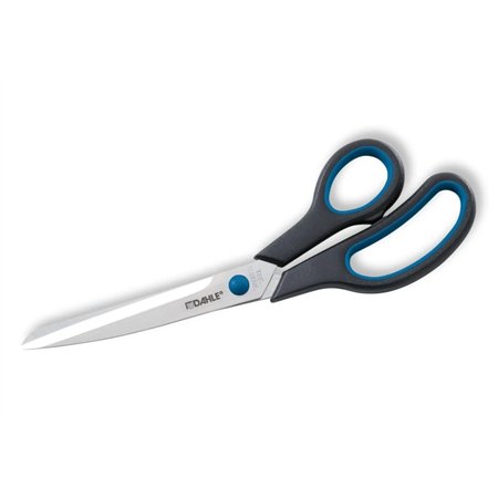 Tesoura Dahle 54410 Office Comfort-Grip em aço temperado, 25 cm - Lâminas afiadas - Cabos revestidos de borracha