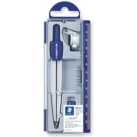Compasso de Precisão Staedtler Noris 550 60 - Diâmetro Máximo 300mm - Para Iniciantes em Desenho
