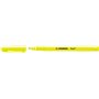 Marcador fluorescente Stabilo Flash - Tamanho de bolso - Espessura do traço de 1 e 3,5 mm - Tinta à base de água - Amarelo