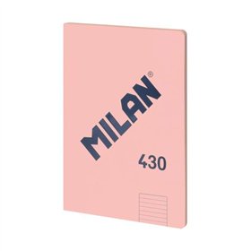 Caderno Colado Milan Série 1918, Formato A4, Pautado com Linhas de 7mm - 48 Folhas de Papel 95 g/m² - Microperfurado - Capa Flex