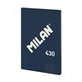 Caderno Milan Série 1918, Formato A4, Quadriculado 5x5mm - 48 Folhas de Papel 95 g/m² - Microperfurado - Capa Flexível - Azul Es
