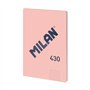 Caderno Colado Milan Série 1918, Formato A4, Quadriculado 5x5mm - 48 Folhas de Papel 95 g/m² - Microperfurado - Capa Flexível - 
