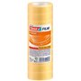 Tesa Tesafilm Pacote Padrão com 10 Fitas Autoadesivas Transparentes 15mm x 33m - Boa Adesão e Alta Resistência à Luz UV - Livre 