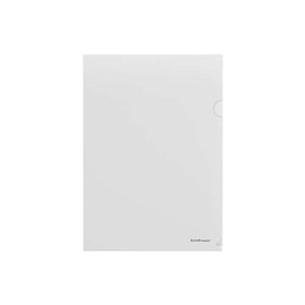 Pasta Erichkrause Fizzy Classic A4 com Aba de Abertura - Capacidade para 20 Folhas - Acabamento Texturizado Transparente