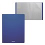 Pasta Erichkrause Matt Classic com 20 folhas plásticas - Tamanho A4 - Azul
