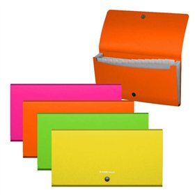 Pastas Erichkrause Matt Neon - 12 unidades - Tamanhos disponíveis - Cores sortidas
