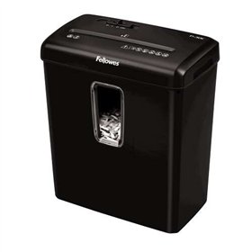 Triturador de Papel Portátil Fellowes P-30C, Corte de Partículas P-4 - Tritura até 6 Folhas por Vez - Capacidade do Cesto de 15L