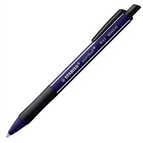 Caneta Esferográfica Retrátil Stabilo Pointball Naturecolors Wildflower - Espessura da Linha 0,5 mm - Fabricada com 87% de Biopl