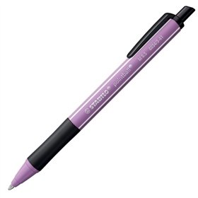 Caneta Esferográfica Retrátil Stabilo Pointball Naturecolors Wildflower - Espessura da Linha 0,5 mm - Fabricada com 87% de Biopl