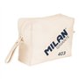 Nécessaire Milan Serie 1918 Giant 403 de grande capacidade - Tamanho 27x20x11cm - 2 compartimentos internos - Fecho com zíper - 