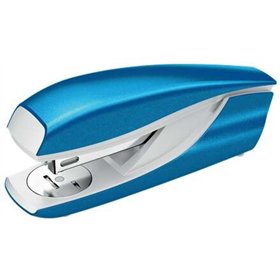 Grampeador de metal Petrus 635 WOW + Caixa com 200 grampos - Até 30 folhas - Removedor de grampos integrado - Fechado, aberto e 