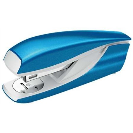 Grampeador de metal Petrus 635 WOW + Caixa com 200 grampos - Até 30 folhas - Removedor de grampos integrado - Fechado, aberto e 