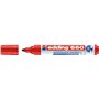 Marcador para quadro branco Edding 660 - Ponta redonda - Espessura da linha entre 1,5 e 3 mm - Tinta pigmentada - Recarregável -