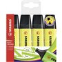 Stabilo Boss 70 - Pacote com 4 Marcadores Fluorescentes - Espessura da Linha entre 2 e 5 mm - Recarregáveis - Tinta à Base de Ág