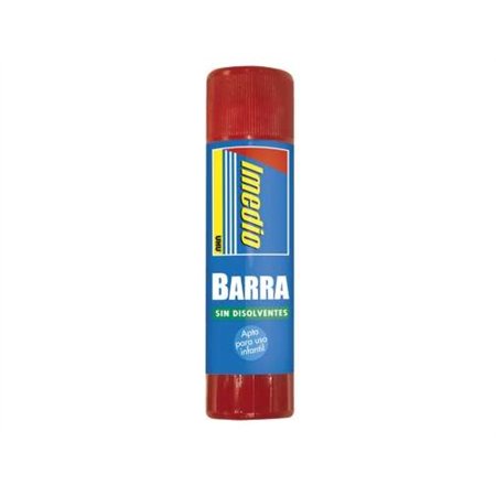 Cola em bastão Imedio Medium 21g - Sem solventes - Lavável - Adequada para uso escolar