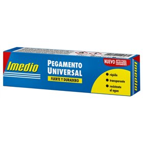 Cola Universal Imedio 35ml - Transparente - Secagem Rápida