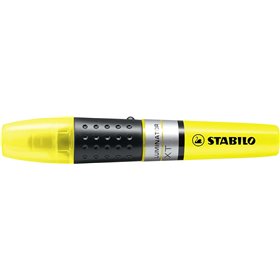 Marcador fluorescente Stabilo Luminator - Maior quantidade de tinta - Área de aderência - Espessura da linha entre 2 e 5 mm - Am