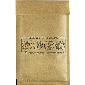 Caixa com 100 Sacos de Bolhas Acolchoados Fellowes Bankers Box - 120x210mm - Bolhas internas para amortecimento - Ideal para pro