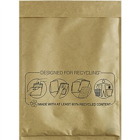Caixa com 50 Sacos de Bolhas Acolchoados Fellowes Bankers Box - 240x330mm - Bolhas internas para amortecimento - Ideal para tran