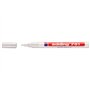 Marcador permanente Edding 751 - Ponta redonda - Espessura da linha entre 1 e 2 mm - Tinta opaca - Secagem rápida - Branco