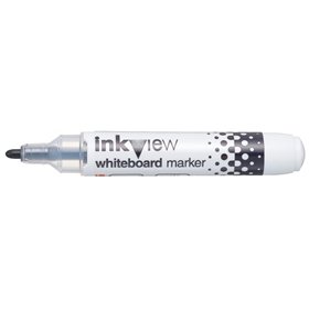 Marcador para quadro branco Uni-ball PWB-202 Inkview - Ponta cônica de 1,8 a 2,2 mm - Zona de nível de tinta transparente - Escr